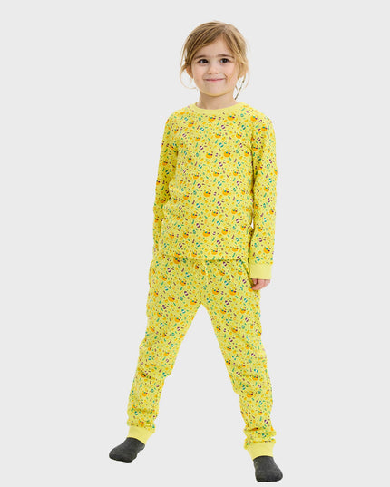 Pyjamas de Pâques jaunes - Collection enfant