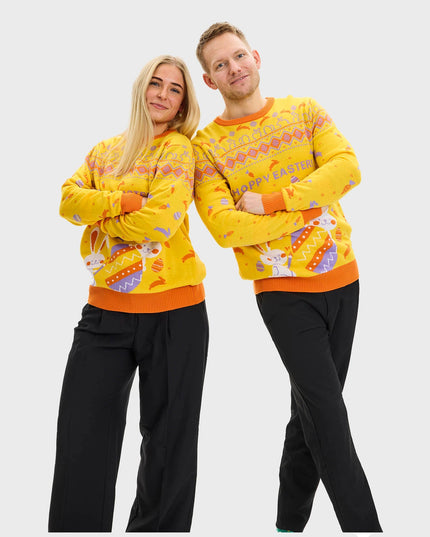 Pull de Pâques Eggercise - Collection Homme