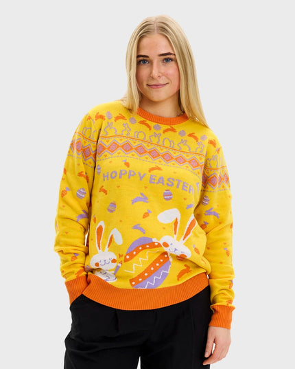 Pull de Pâques Eggercise - Collection Femme