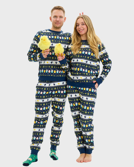 Ensemble de survêtement bleu de Pâques - Style femme