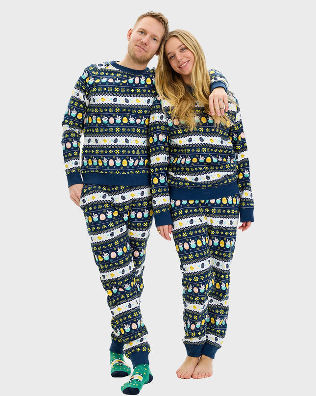 Ensemble de survêtement bleu de Pâques - Style femme