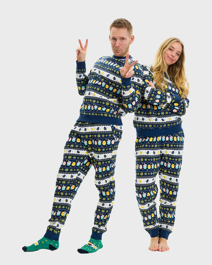 Survêtement bleu de Pâques - Style homme