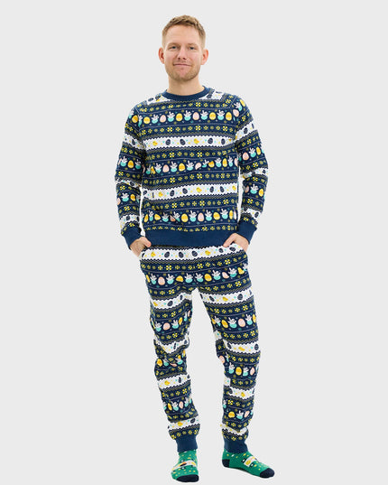 Survêtement bleu de Pâques - Style homme