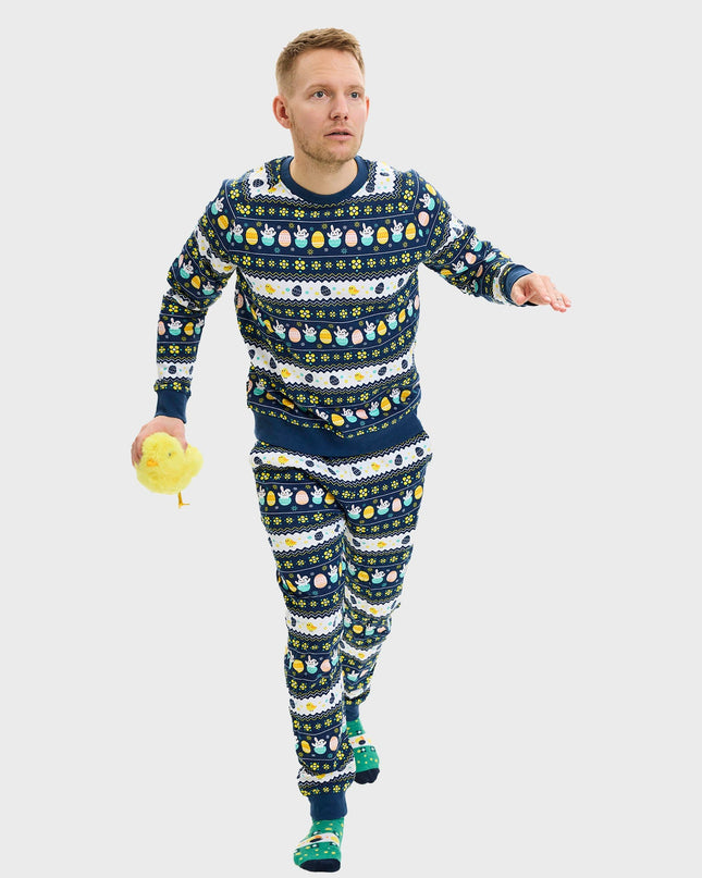 Survêtement bleu de Pâques - Style homme