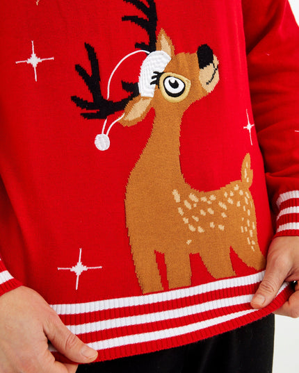 Pull de Noël Oh Deer pour femmes - Meilleures ventes