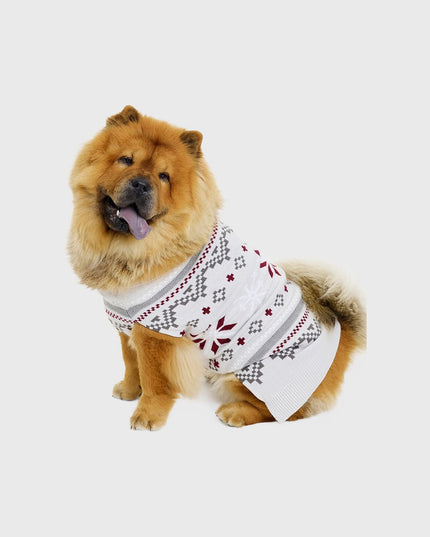 Pull de Noël fantaisie pour animaux de compagnie
