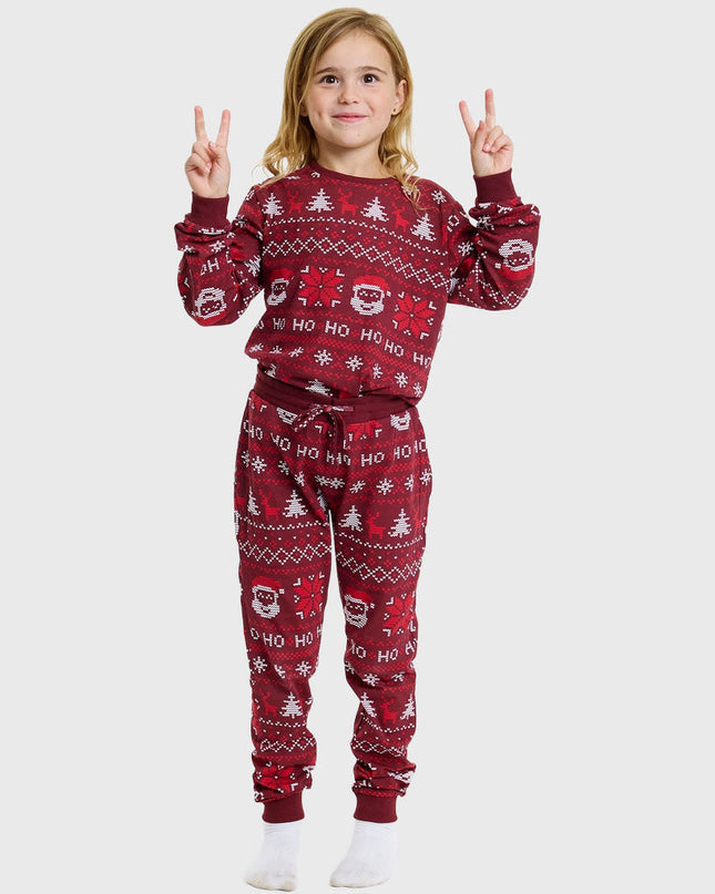 Pyjama de Noël Ho Ho Ho - Enfants