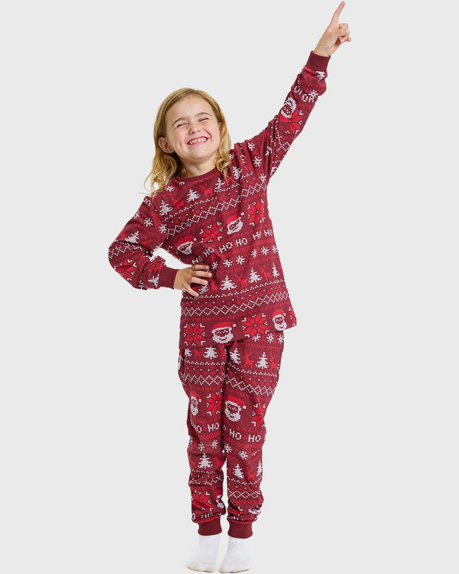 Pyjama de Noël Ho Ho Ho - Enfants