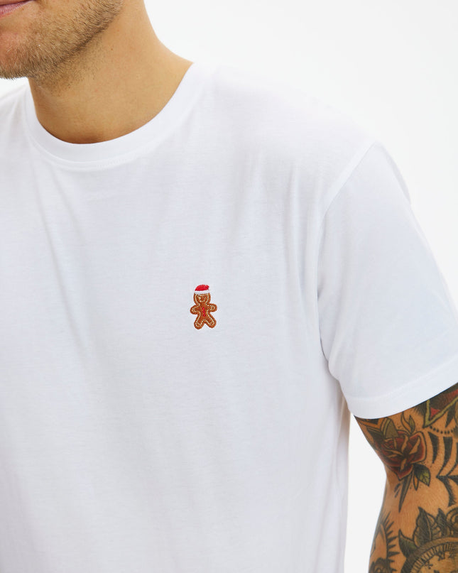 T-shirt homme « White Christmas Cookie » (biscuits de Noël blancs)