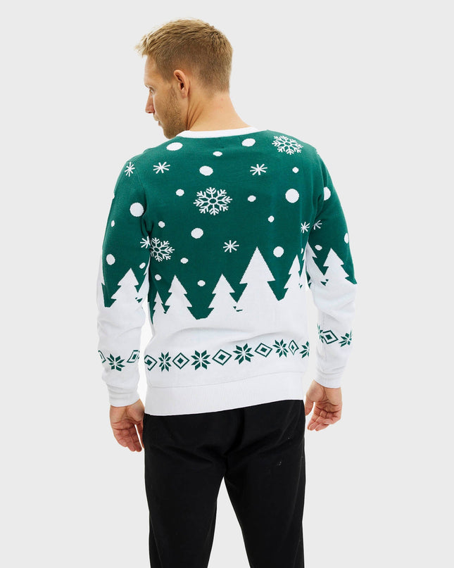 Pull de Noël Pandaens pour hommes