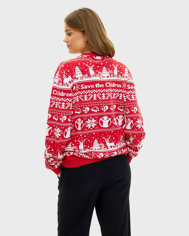 Pull de Noël pour femmes de Save the Children