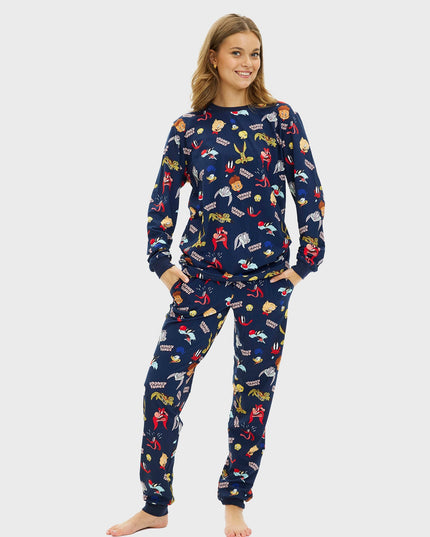Pyjama de Noël Looney Tunes - Édition Femme