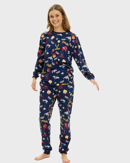 Pyjama de Noël Looney Tunes - Édition Femme