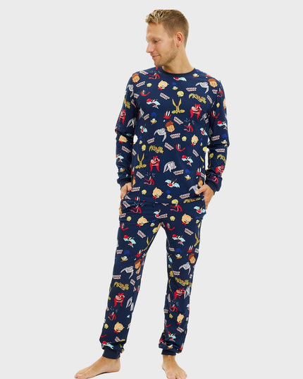 Pyjama de Noël Looney Tunes - Édition Homme