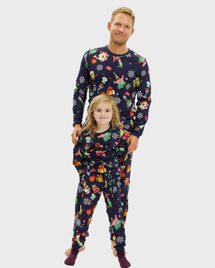 Pyjamas de Noël Bob l'éponge - Collection enfant