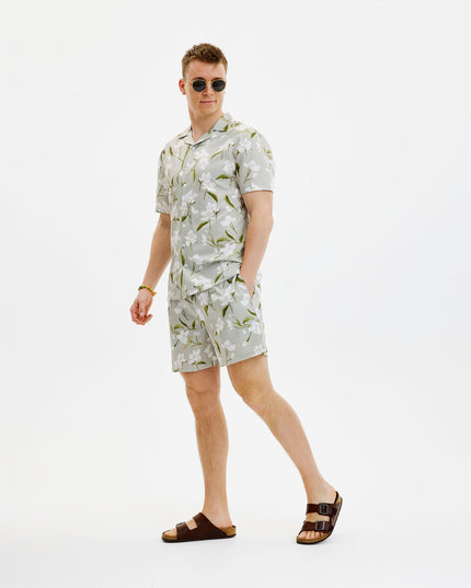 Ensemble de salon d'été floral