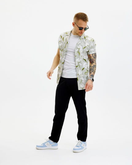 Ensemble de salon d'été floral