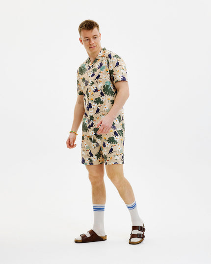 Ensemble de détente d'été hawaïen