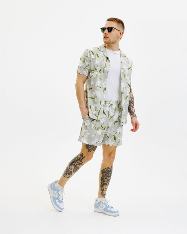 Ensemble de salon d'été floral