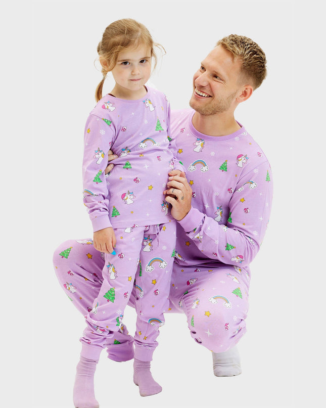 Pyjamas de Noël licorne pour hommes