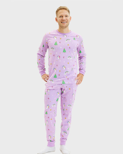 Pyjamas de Noël licorne pour hommes