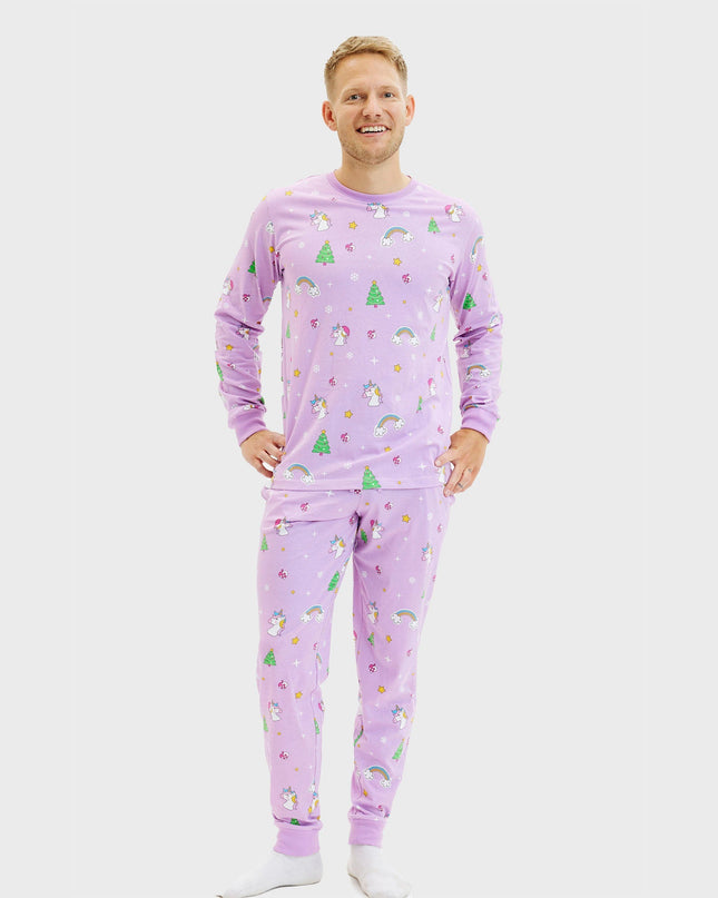 Pyjamas de Noël licorne pour hommes