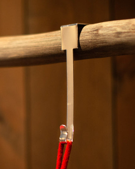 Gold Christmas Stocking Hanger