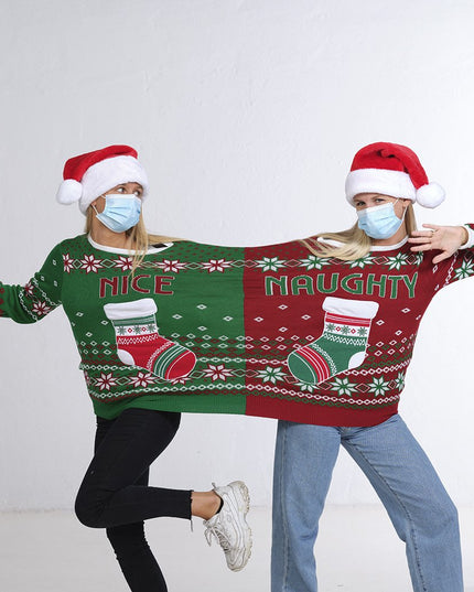Pull de Noël de l'amitié - Vêtements de fêtes pour toute la famille