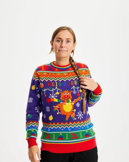 Pull de Noël Reinqueer pour femmes - Meilleures ventes