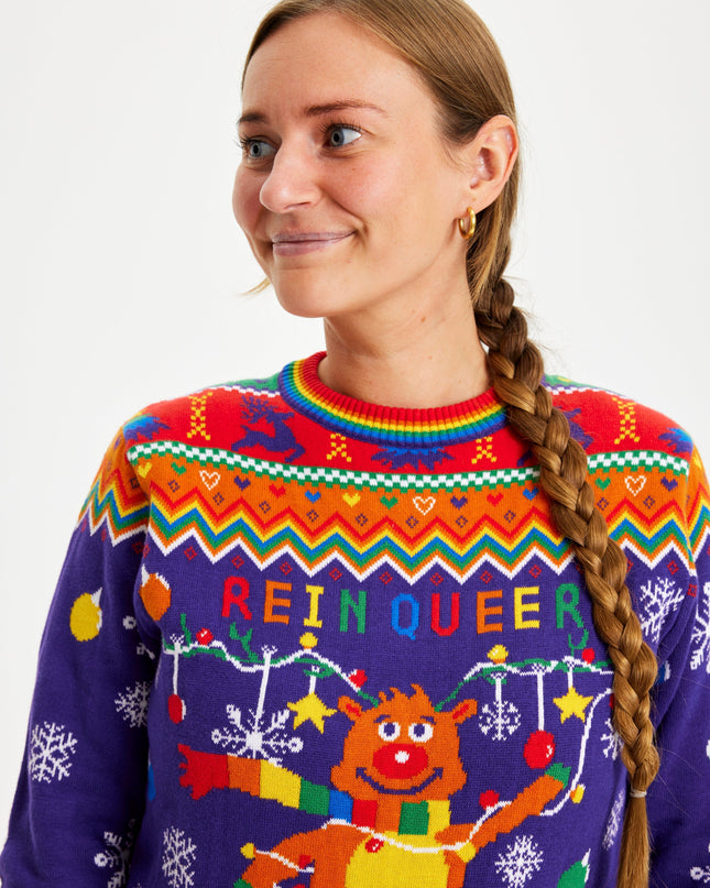 Pull de Noël Reinqueer - Femme