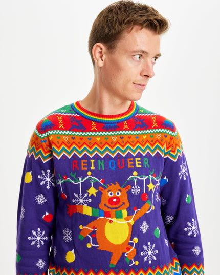 Pull de Noël Reinqueer - Homme