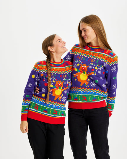 Pull de Noël Reinqueer pour femmes - Meilleures ventes