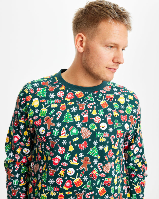 Sweat-shirt de Noël - Homme