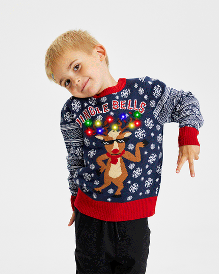 Pull Jingle Bells pour enfants