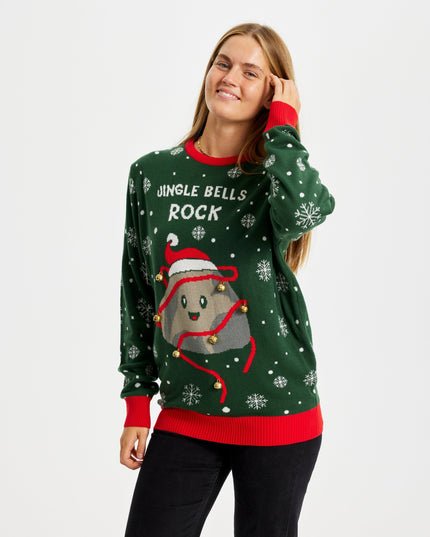 Pull de Noël Jingle Bells Rocks pour femmes