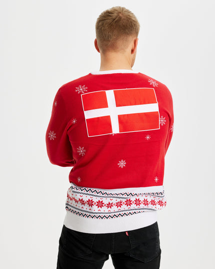 Pull de Noël « On ne rentre pas à la maison » pour hommes