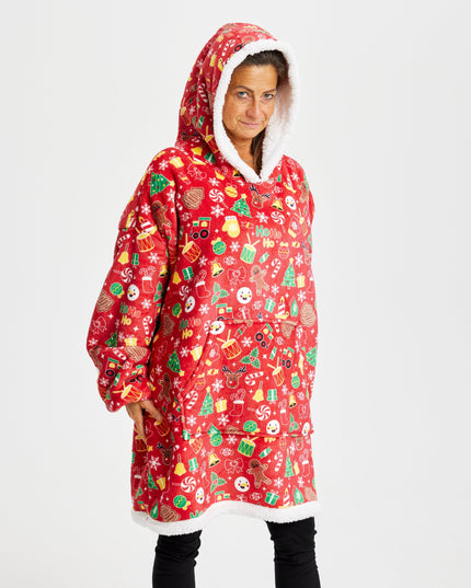 Crazy Red Dream Hoodie