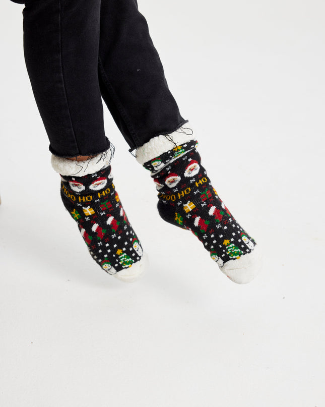 Chaussettes de Noël douillettes - Modèle 11