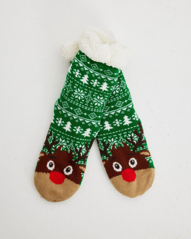 Chaussettes de Noël confortables Ingebouwd 4 - Style festif pour les fêtes