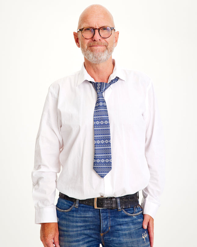 Cravate de Noël élégante