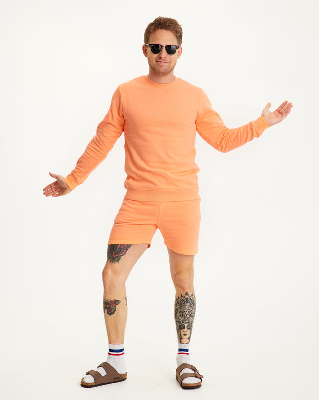 Ensemble d'été - Vêtements d'intérieur pêche pour les journées chaudes