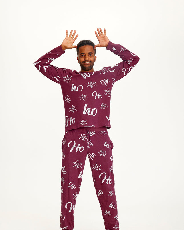HO HO HO Pyjamas de Noël - Hommes