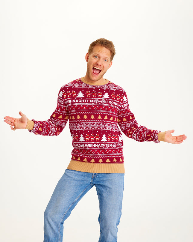 Pull Frohe Weihnachten - Homme