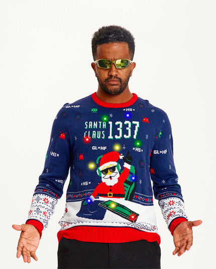 Pull de Noël pour homme « The Real MVP »