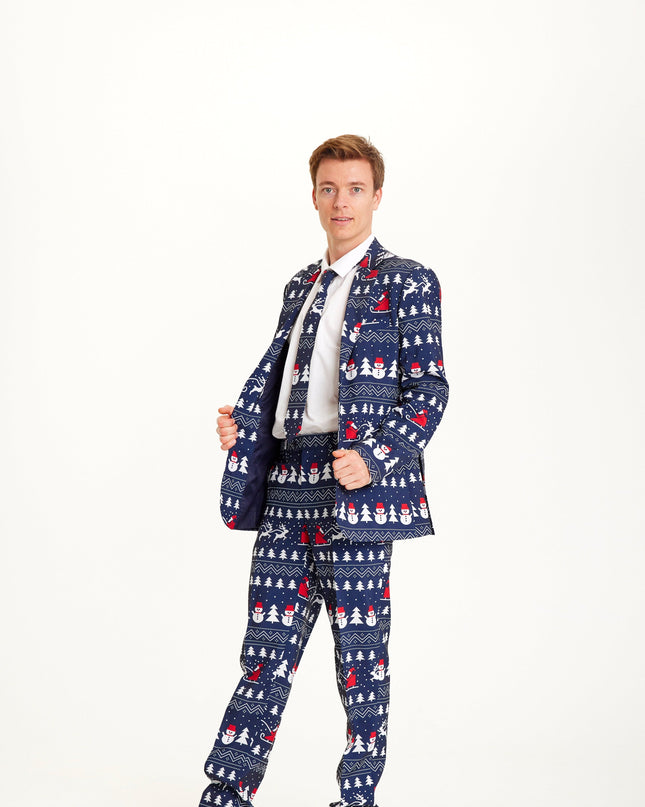 Le superbe costume de Noël de la marine