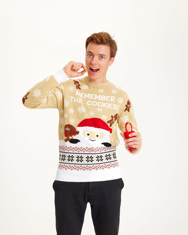 Le pull de Noël Cookie pour hommes