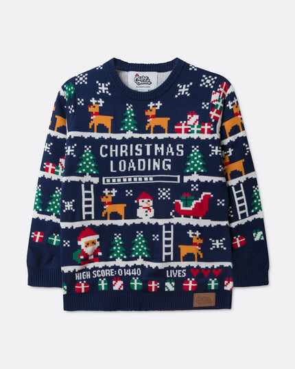 Pull de Noël rétro pour enfants
