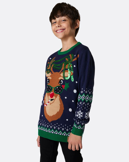 Pull de Noël Rudolph pour enfants