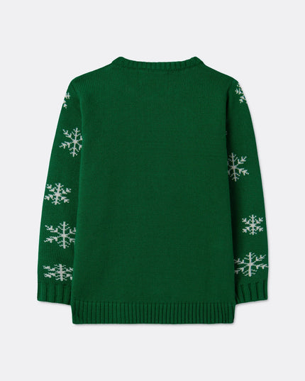 Pull de Noël ours polaire pour enfants