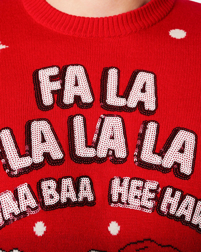 Pull de Noël Baa Baa pour homme